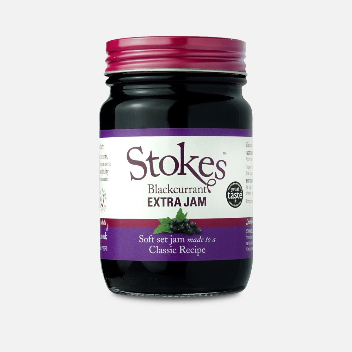 Stokes ブラックカラントジャム 340g