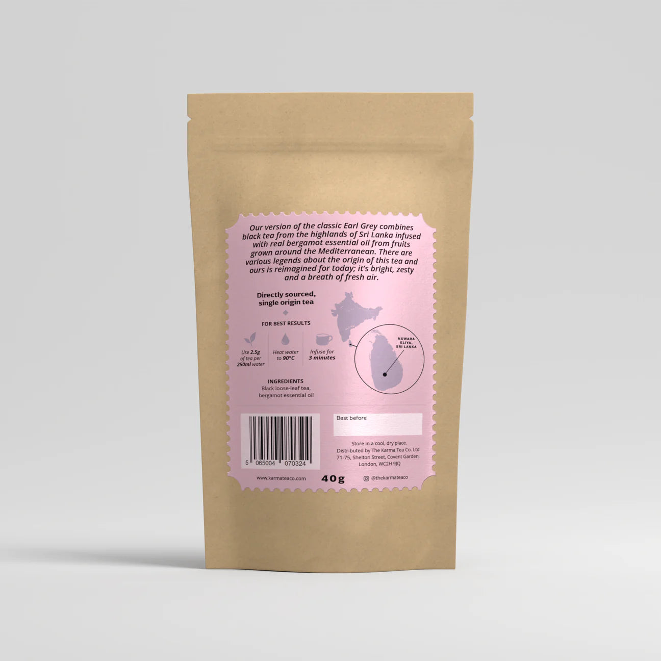KARMA TEA カルマティー アールグレイ スリランカ産 40g