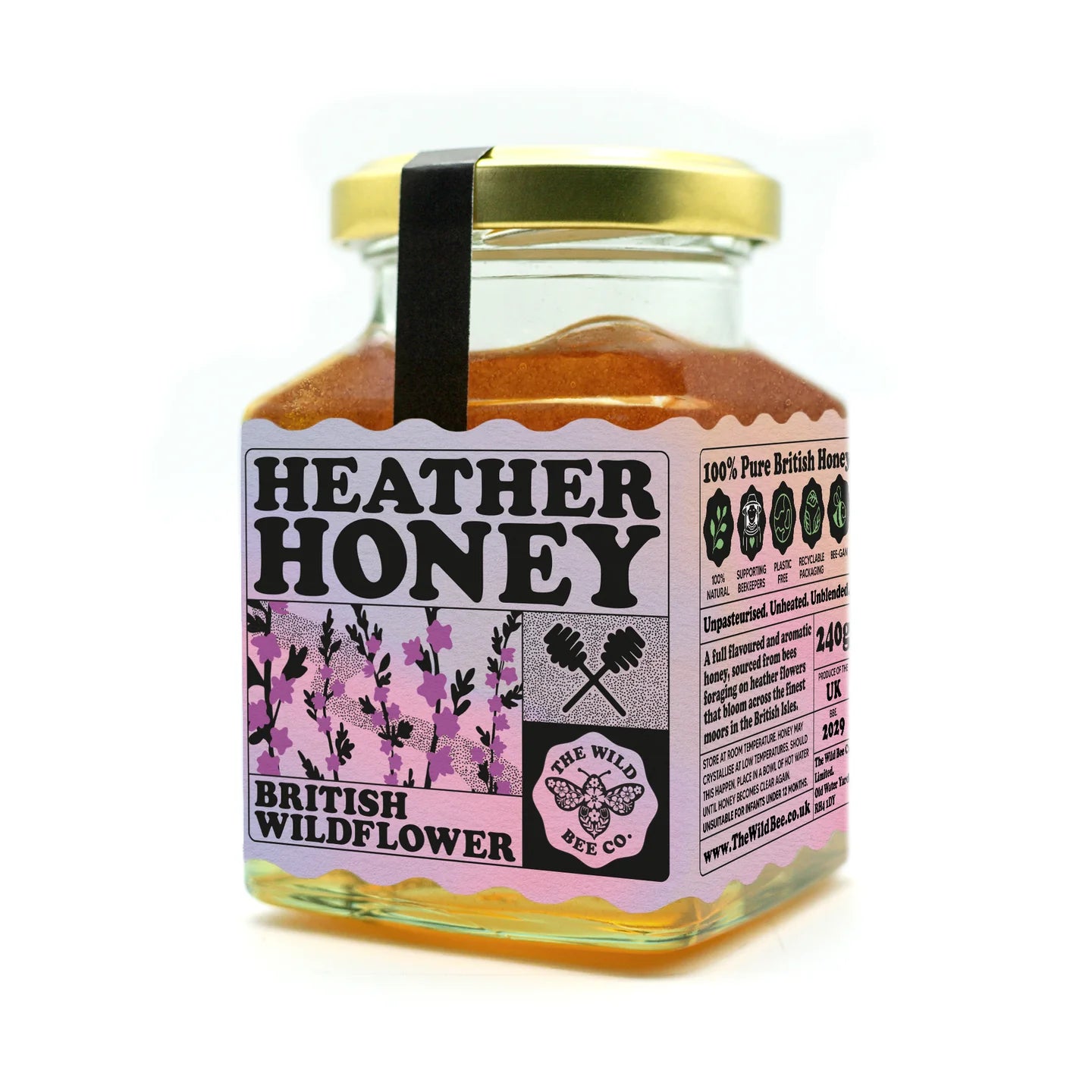 イギリス産 生ヘザーはちみつ 240g